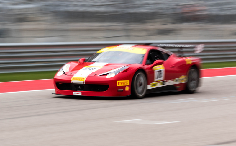 Illustration for article titled The Most Gorgeous Ferraris Around Came Out For Austin's Ferrari Challenge Race